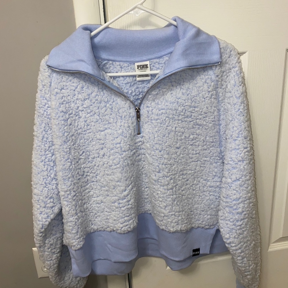 PINK Sherpa Sweater